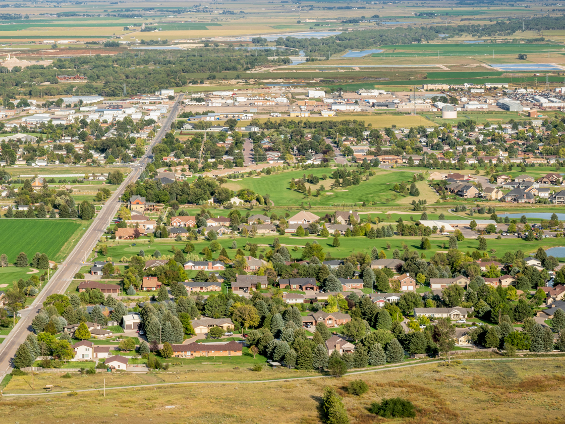 Scottsbluff and North Platte RIver in Nebraska